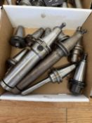 (10) CT 40 Boring Bar & Fly Cutter Holders