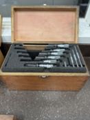 Starrett 0"-6" Micrometer Set