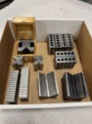 Box of 1-2-3 Blocks & V-Blocks