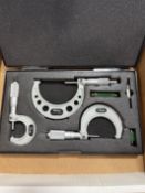 Mitutoyo 0-3" Micrometer Set