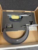 Mitutoyo 1"-2" OD Thread Micrometer Set & Brown & Sharpe 4"-5" OD Micrometer