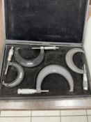 (4) Starrett & Brown & Sharpe OD Micrometers, 1"-4"