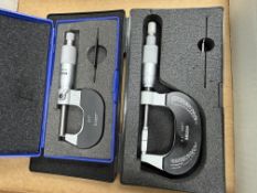 Mitutoyo 0"-1" Thread Micrometer & SPI 0"-1" Anvil Micrometer