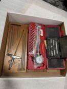 New 2"-6" Dial Bore Gage Set, Inside & Depth Micrometers