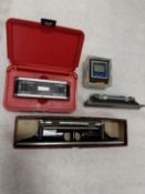 Box of Precision Levels - Starrett, Fowler & SPI