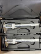 (2) New Mitutoyo Absolute Coolant Proof 6" Digital Calipers