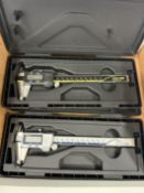 (2) Mitutoyo Absolute 6" Digital Calipers