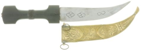 Dolch, Gürtelkhanjar, kurdisch-persisch, 19. Jhdt.,