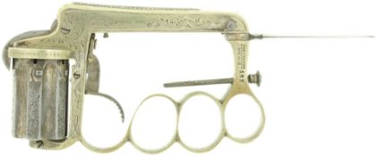 Stiftfeuerrevolver, Delhaxhe Apache, Kal. 7mmLef