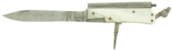 Klappmesser-Pistolenkombination, Boden a Namur, Kal. 7mm