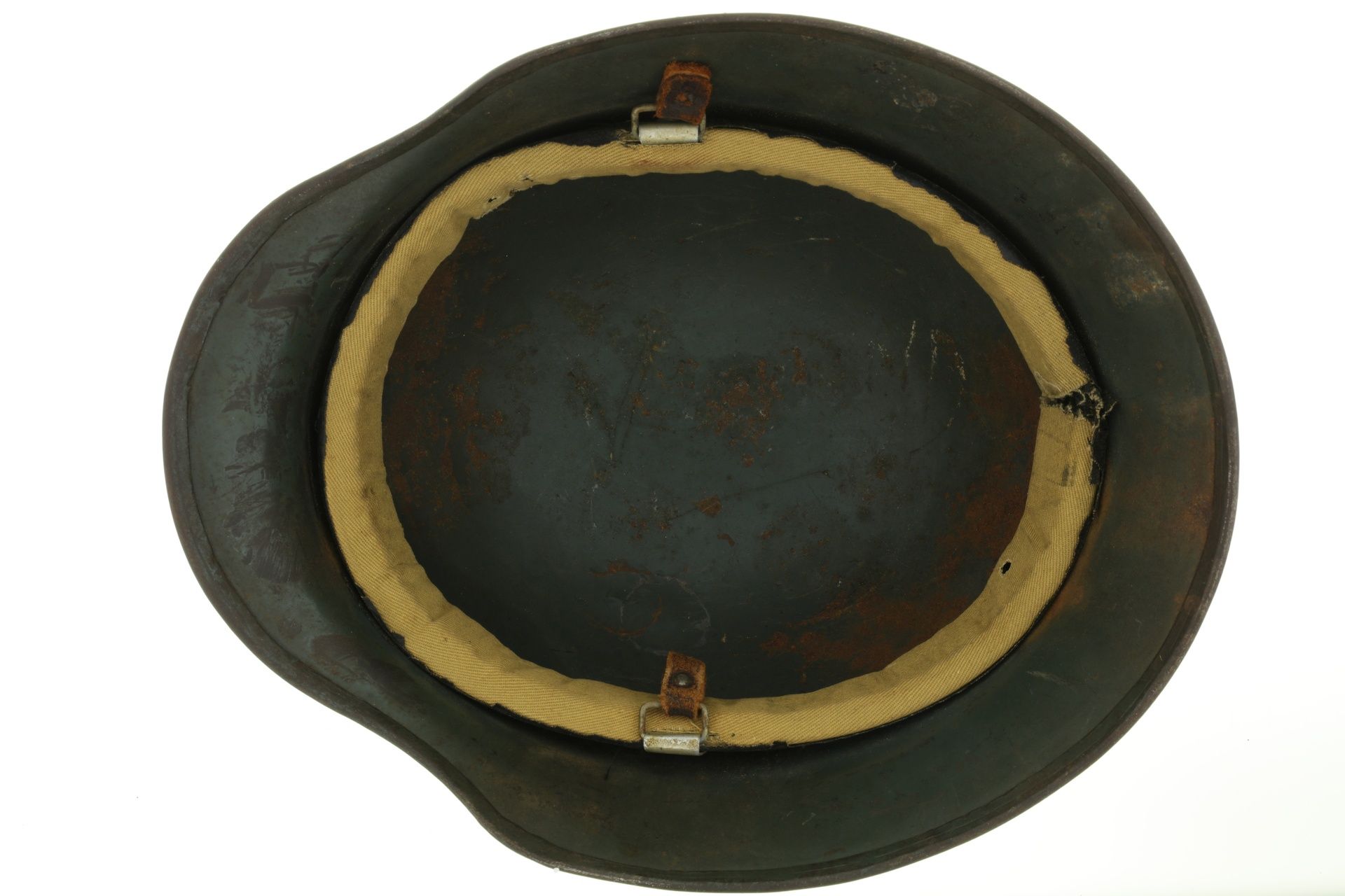 Stahlhelm, Britische Kopie des deutschen M35 - Bild 2 aus 2