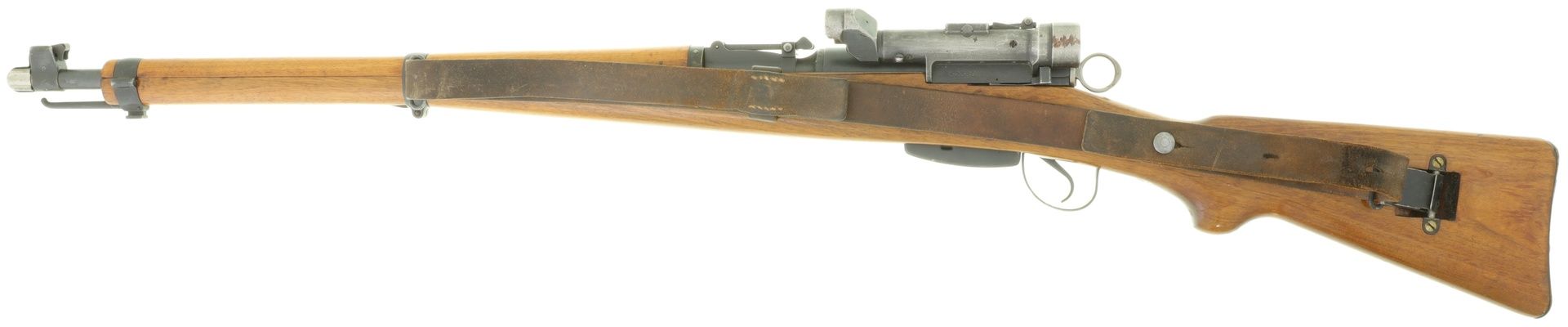 Zielfernrohrkarabiner, W+F Bern, ZFK 31/43, Versuch, Kal. 7.5x55 - Bild 2 aus 2