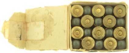 20 Revolverpatronen, Ordonnanz 1878, Kal. 10.4mmCF