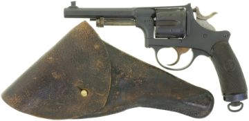 Revolver, W+F Bern, Ord. 1882, Kal. 7.5x22.5mmR/Rev82