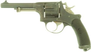 Revolver, W+F Bern, Ord. 1882, Kal. 7.5x22.5mmR/Rev82