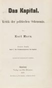 Karl Marx, Das Kapital. Widmungsexemplar für W. Strohn