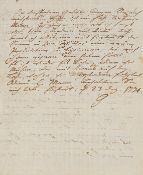 Johann Wolfgang von Goethe, Eigh. Brief an Boie, 1774
