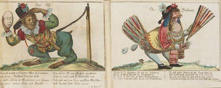 Johann Martin Will, Karikaturenfolge in Rollenform