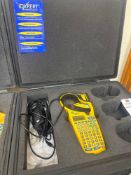 Brady IDXPERT Handheld Label Printer with Vinyl Cloth Cartridge