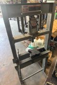 Central Machinery 20-Ton Hydraulic Shop Press with Pressing Die