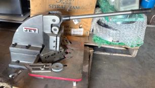 JET HN-16N Heavy-Duty 16-Gauge Hand Notcher - Bench-Mount Sheet Metal Notcher