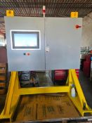 Industrial NEMA Electrical Control Enclosure on Heavy-Duty Floor Stand - Enclosure Only