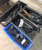 Assorted Machinist Clamping & Hold-Down Hardware - Step Blocks, T-Slot Clamps & Straps
