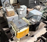Assorted Pallet of Industrial Control Transformers and Enclosed Power Units