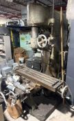 W.B. Knight Machinery Co. No. 40 Vertical Mill & Jig Borer - Heavy-Duty Precision - Approx. 6,000...