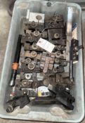 Assorted Lathe Tool Holders, Brackets, Clamping Components & Machine Shop Tooling