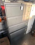 36 in. Shop Storage Cabinet with Drill Chucks, Morse Taper Arbors, Tap & Die Sets -Contents Inclu...