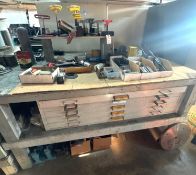 72 in. x 48 in. Heavy-Duty Workbench with Tools, Hardware Organizers, T-Handle Hex Wrenches & More