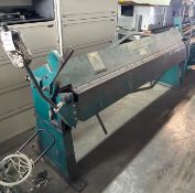 Tennsmith 8 ft. Heavy-Duty Manual Sheet Metal Apron Brake - 96-in. Working Width