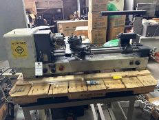 WABECO 10200-EP Precision Bench Lathe - 500 mm Between Centers - 3-Jaw Chuck & Turret