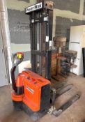 Presto Lifts PowerStak 2,200 lb Fully Powered Straddle Stacker - Needs Batteries