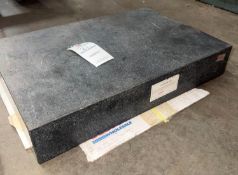 Mojave 18" x 12" x 3" Granite Surface Plate - Precision Inspection & Layout Plate