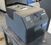 Epson color works C6000 AU label printer with extra roller and printer inks