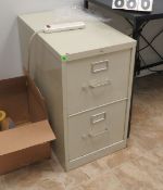 2 drawer letter size file cabinet