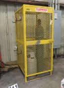 LP gas tank cage 31" w x 71" high x 39" deep