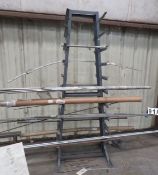 pipe rack 31" wide x 30" deep x 84" high