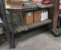 light weight steel shelf unit 28"x24" x 36" high