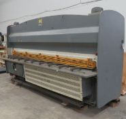 Haco HSL 3606 10' hydraulic shear up to 1/4" thick metal ser 21131 mfg 2006 35 amp