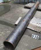 10" dia x 12' heavy gauge steel pipe