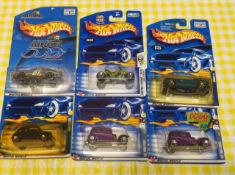 Hot Wheels (1) Daytona 500 #1, (1) 4 wheeler 038 (1) Corvair hot rod 243 (1) Mini Cooper 200 (2)...