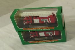 1999 Hess miniature fire trucks