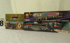 Texaco die cast metal trucks