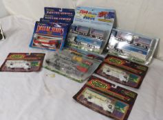 die cast trucks and fire trucks