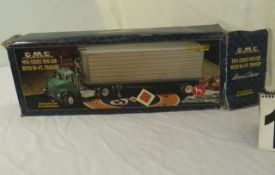 1954 GMC 950 cab semi tractor and trailer by ERTL