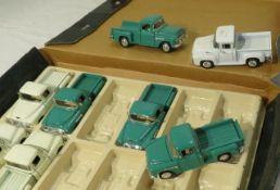 vintage pickup trucks series die cast 1:36 metal