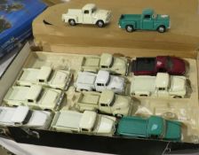 mixed 50's die cast pickup trucks
